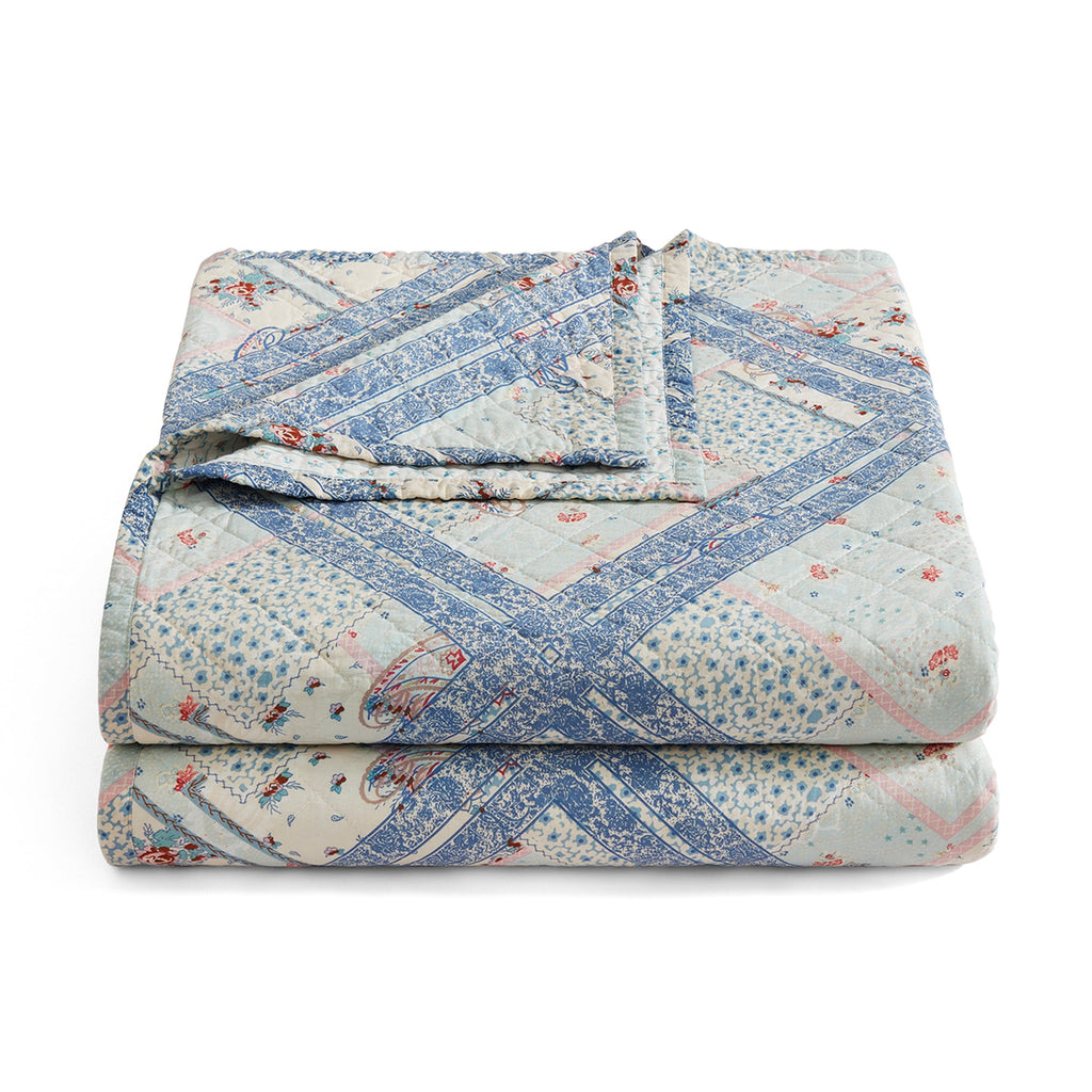 Mirabelle Patchwork Prairie Quilt Set Quilt