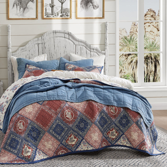 Patchwork Bandana Quilt Set Quilt