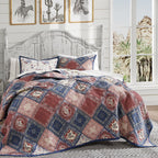 Patchwork Bandana Quilt Set Quilt
