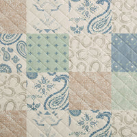 Patchwork Paisley Quilt Set Quilt