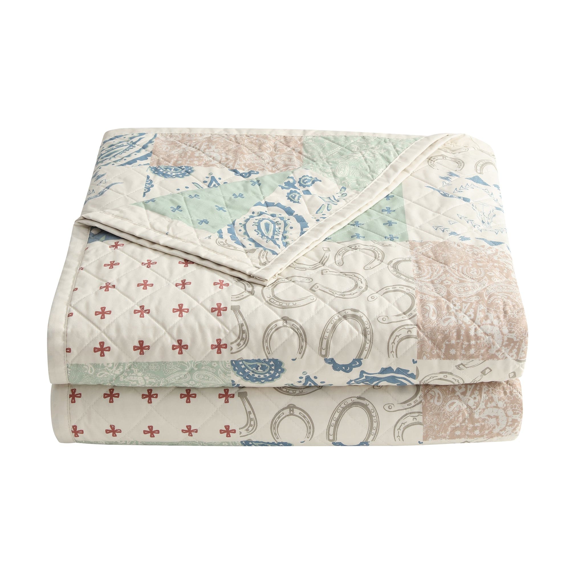 Patchwork Paisley Quilt Set Quilt