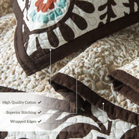 Rebecca Paisley Reversible Quilt Set Quilt