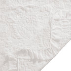 Sadie Stonewashed Paisley Ruffled Quilt Set Quilt