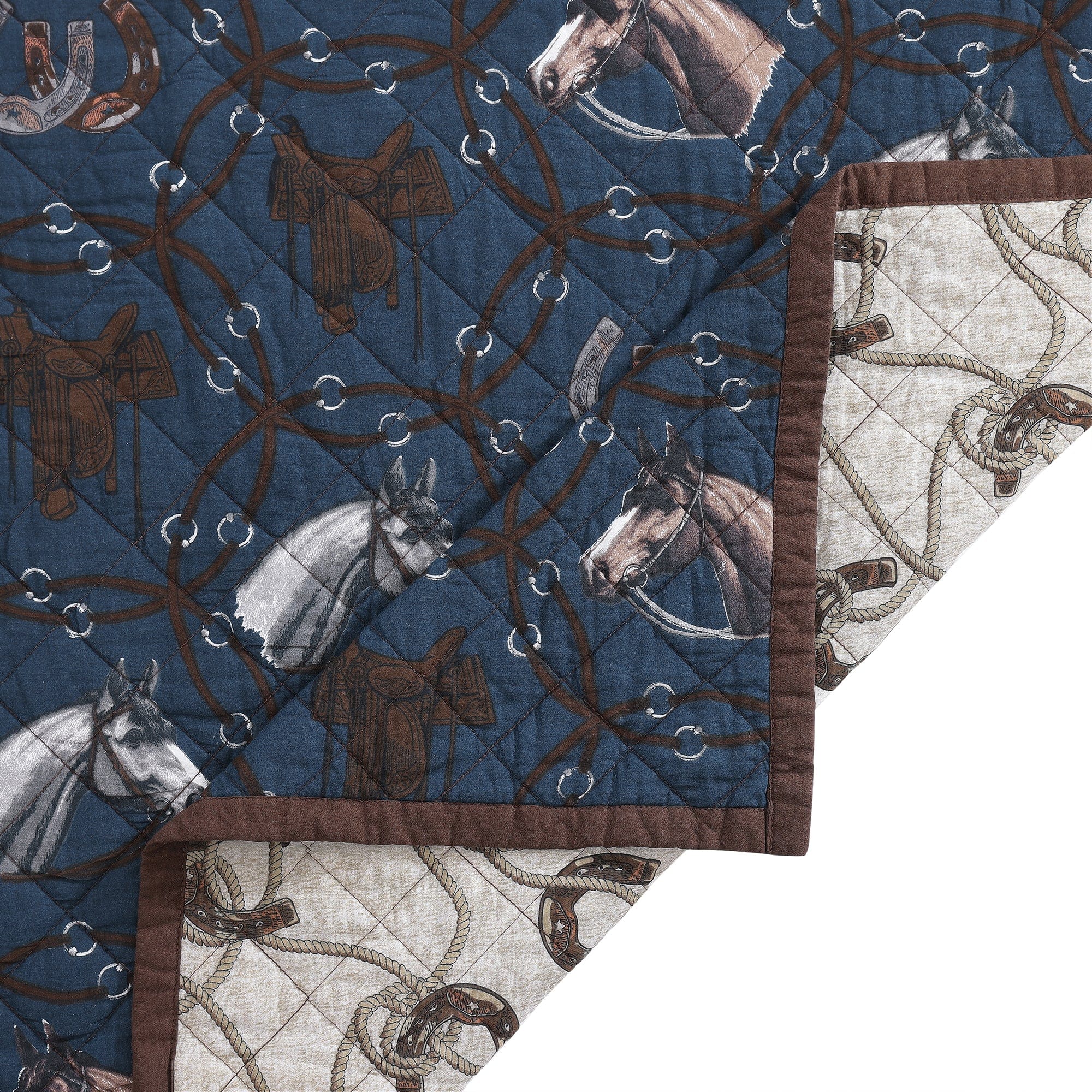 Saratoga Reversible Quilt Set Quilt