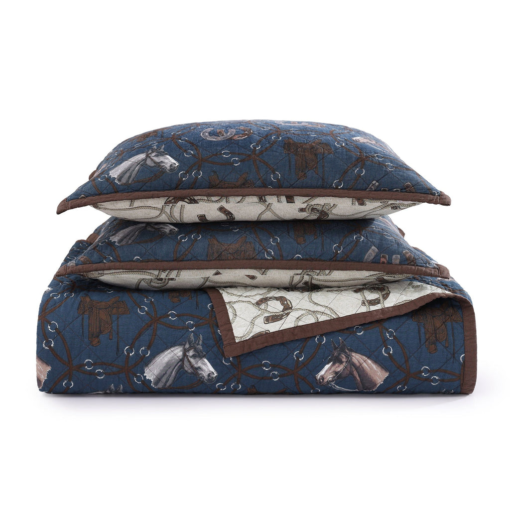 Saratoga Reversible Quilt Set Quilt