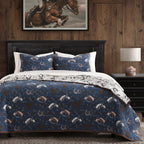 Saratoga Reversible Quilt Set Quilt