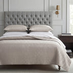 Satin Channel Quilt Set Quilt