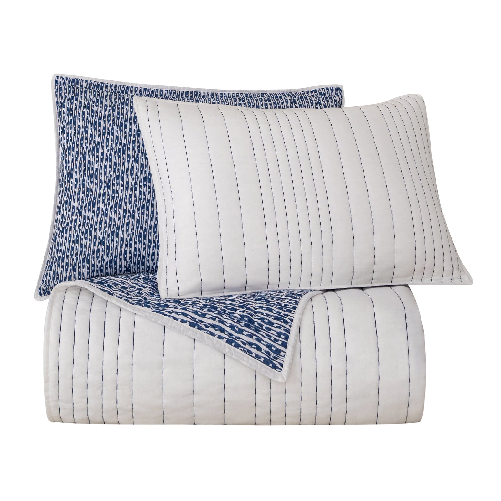 Staccato Reversible Quilt Set Quilt