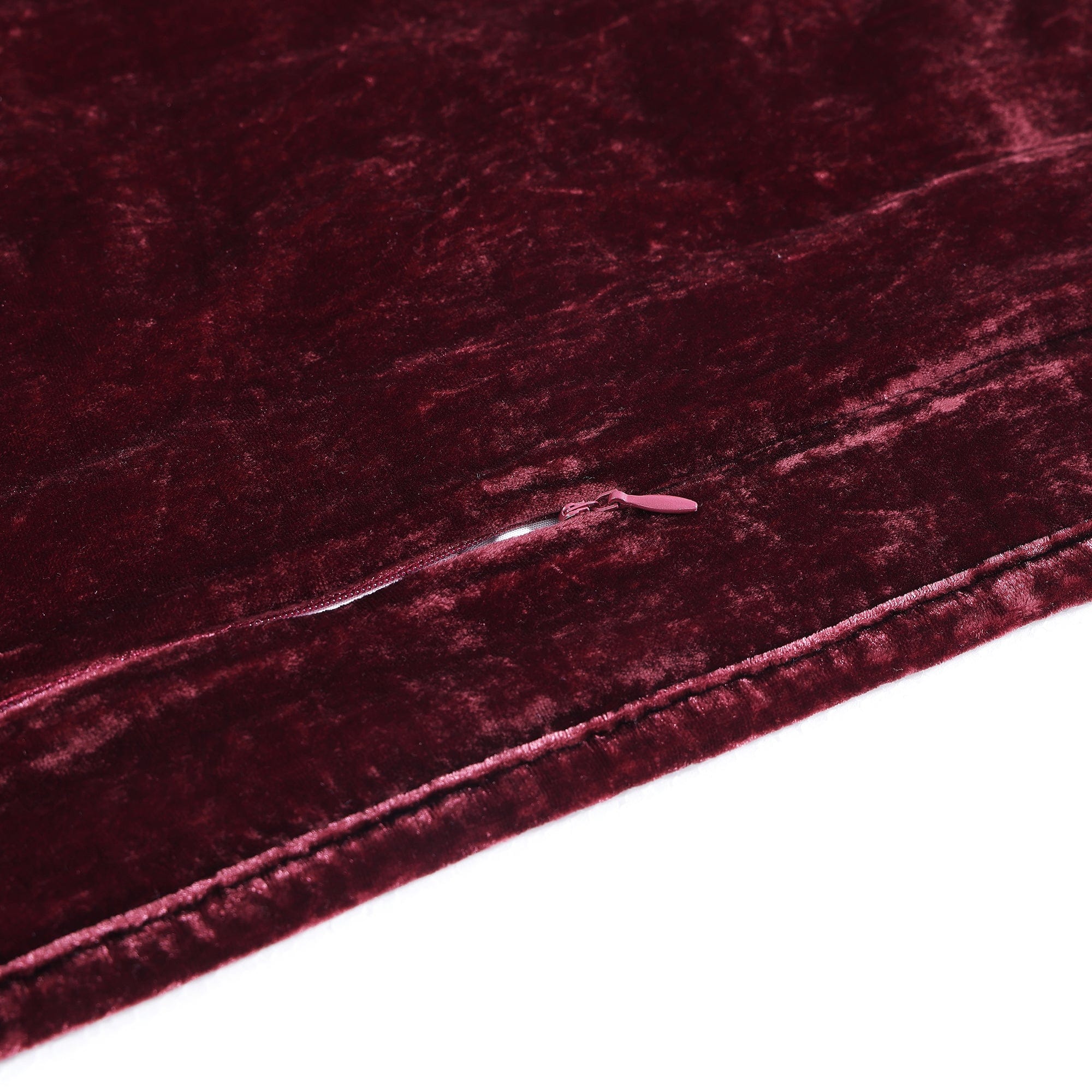 Stella Faux Silk Velvet Double Box Stitch Quilt Set Quilt