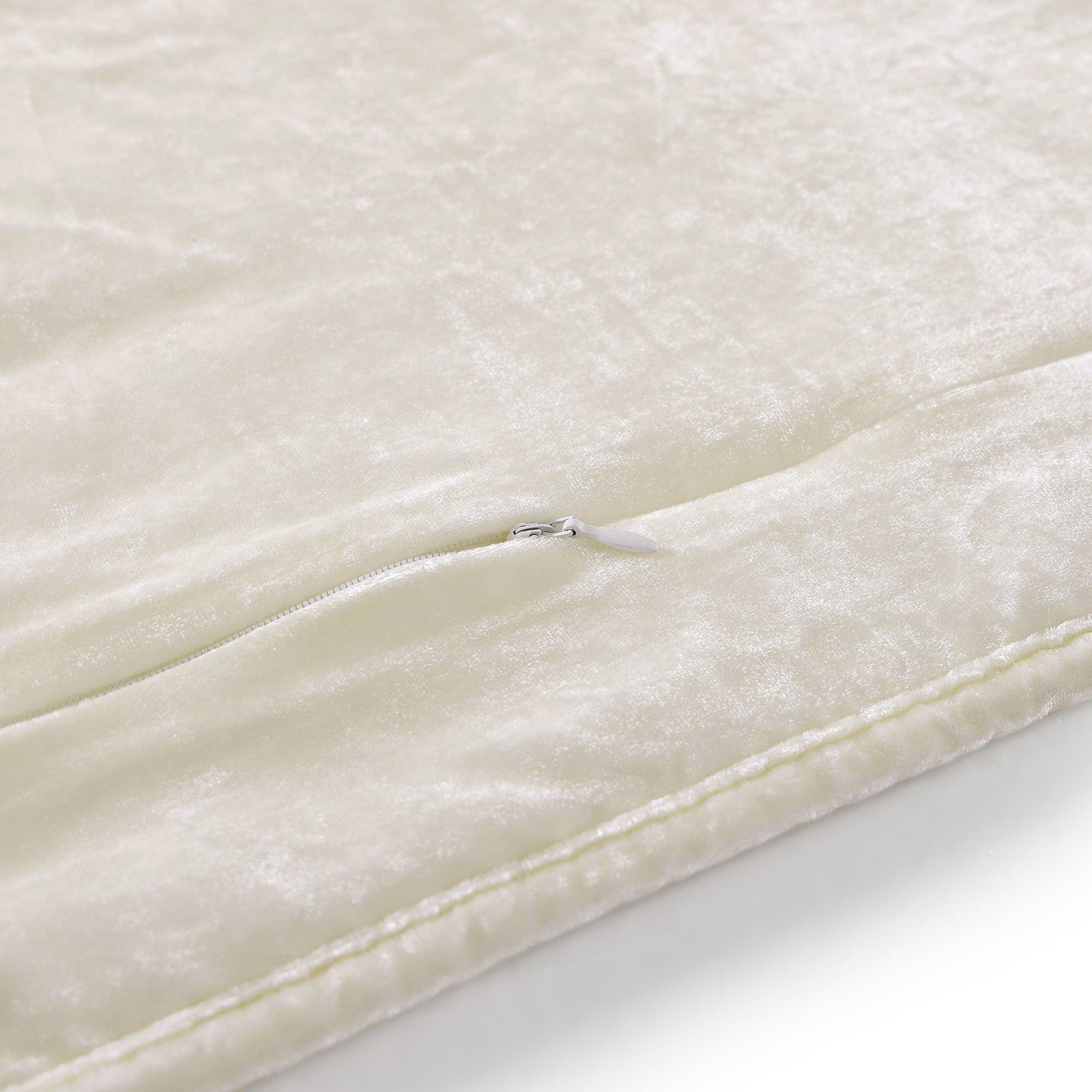 Stella Faux Silk Velvet Double Box Stitch Quilt Set Quilt