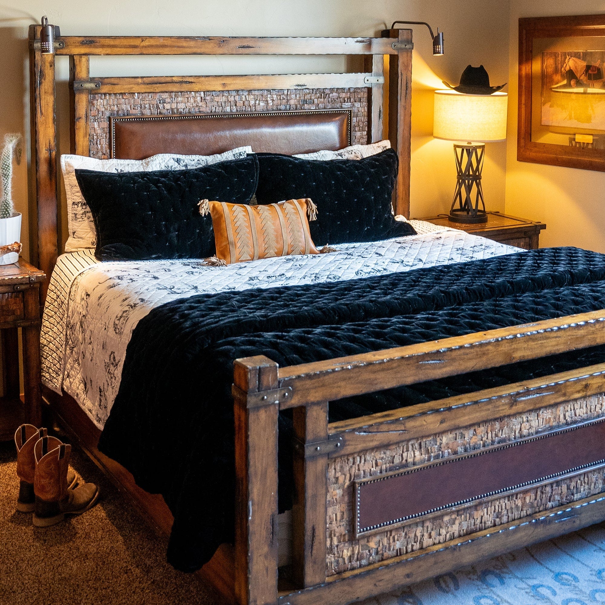 Stella Faux Silk Velvet Pintuck Quilt Quilt