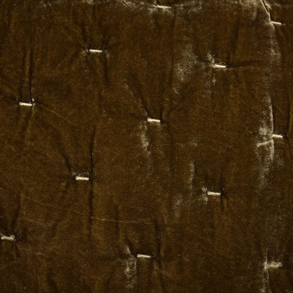 Stella Faux Silk Velvet Pintuck Quilt Quilt