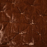 Stella Faux Silk Velvet Pintuck Quilt Quilt