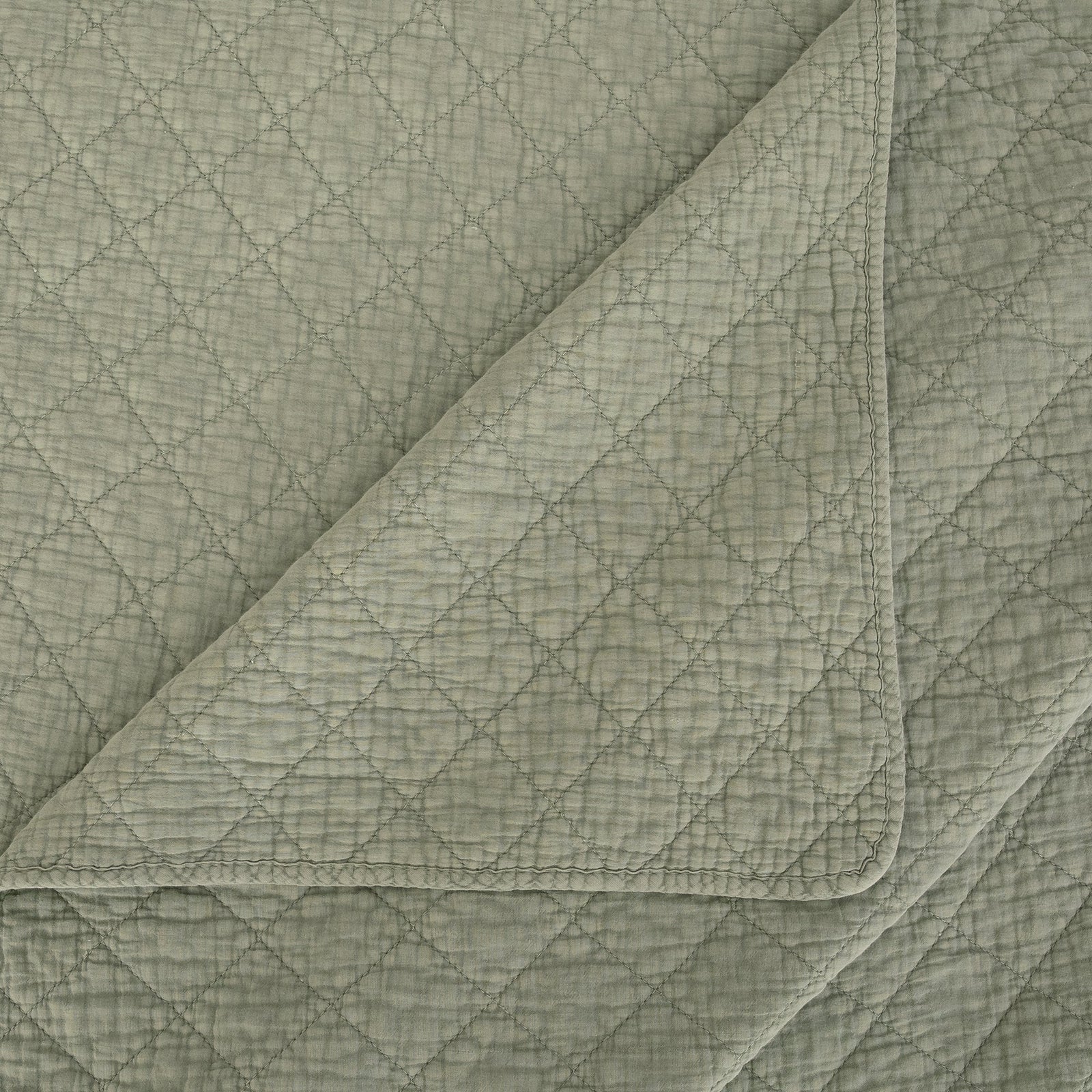 Stonewashed Cotton Gauze Quilt Quilt