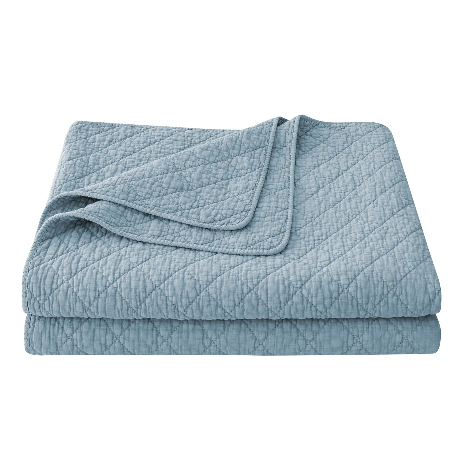 Stonewashed Cotton Gauze Quilt Quilt