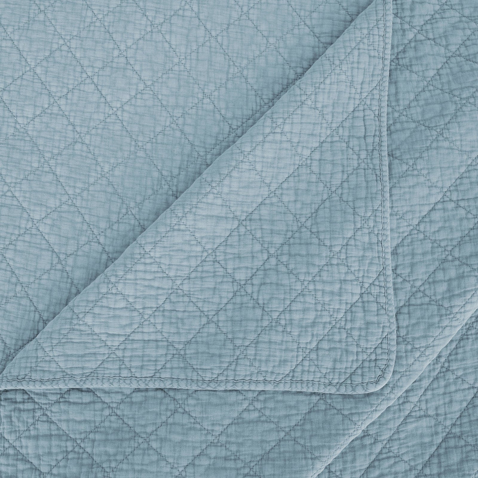 Stonewashed Cotton Gauze Quilt Quilt