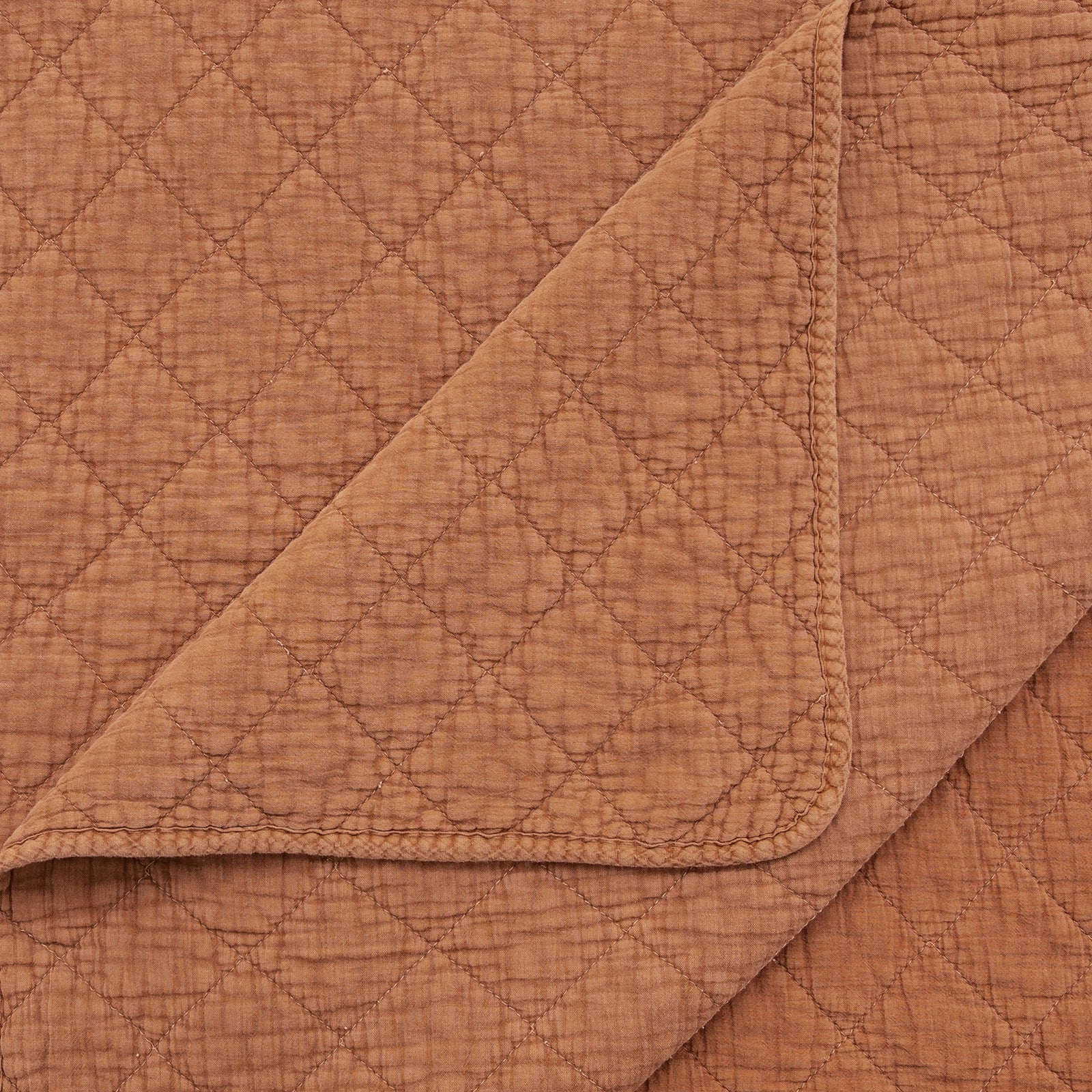 Stonewashed Cotton Gauze Quilt Quilt