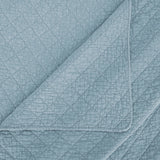 Stonewashed Cotton Gauze Quilt Set Quilt