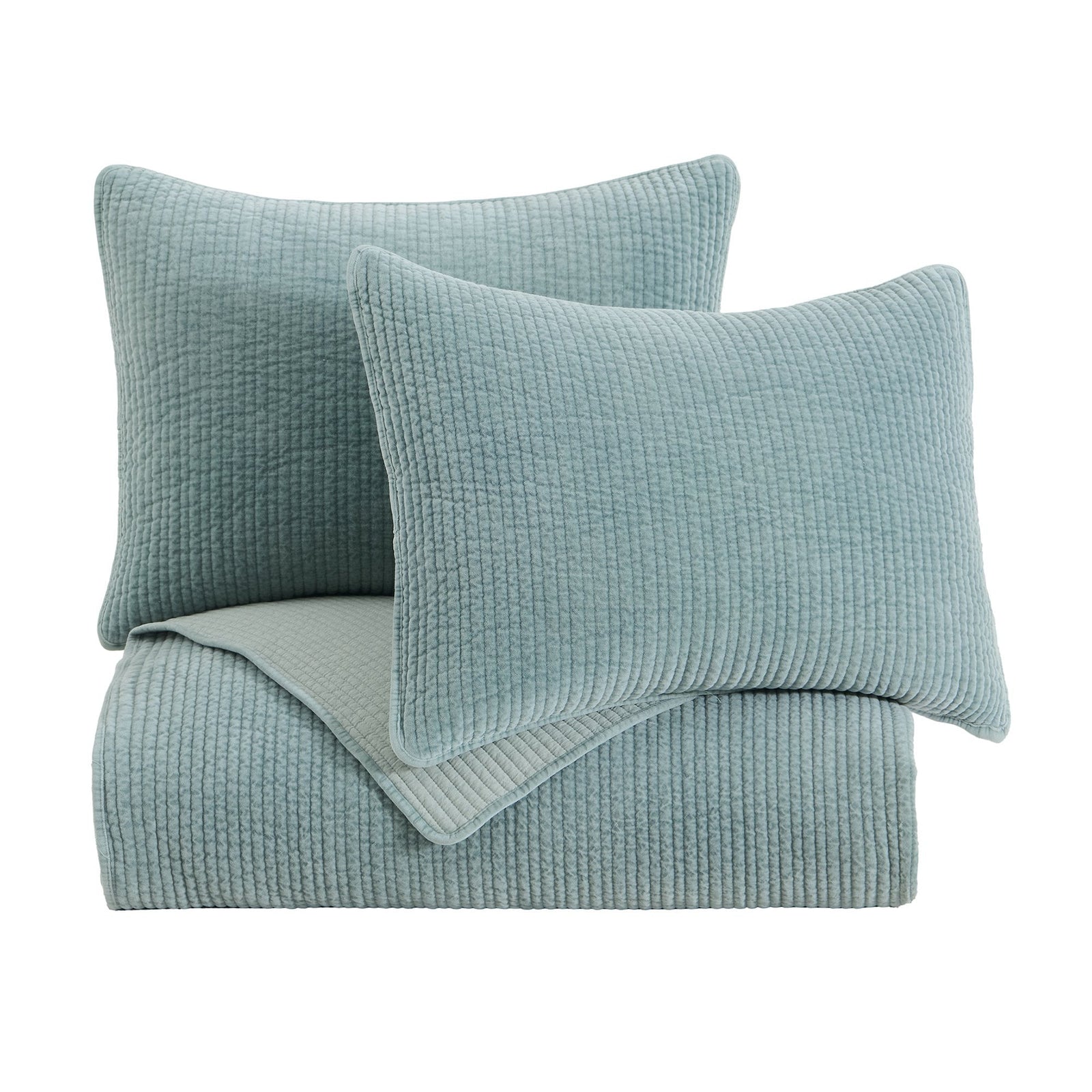 Stonewashed Cotton Velvet Quilt Quilt