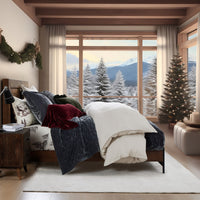 White Pine Reversible Quilt Set Quilt