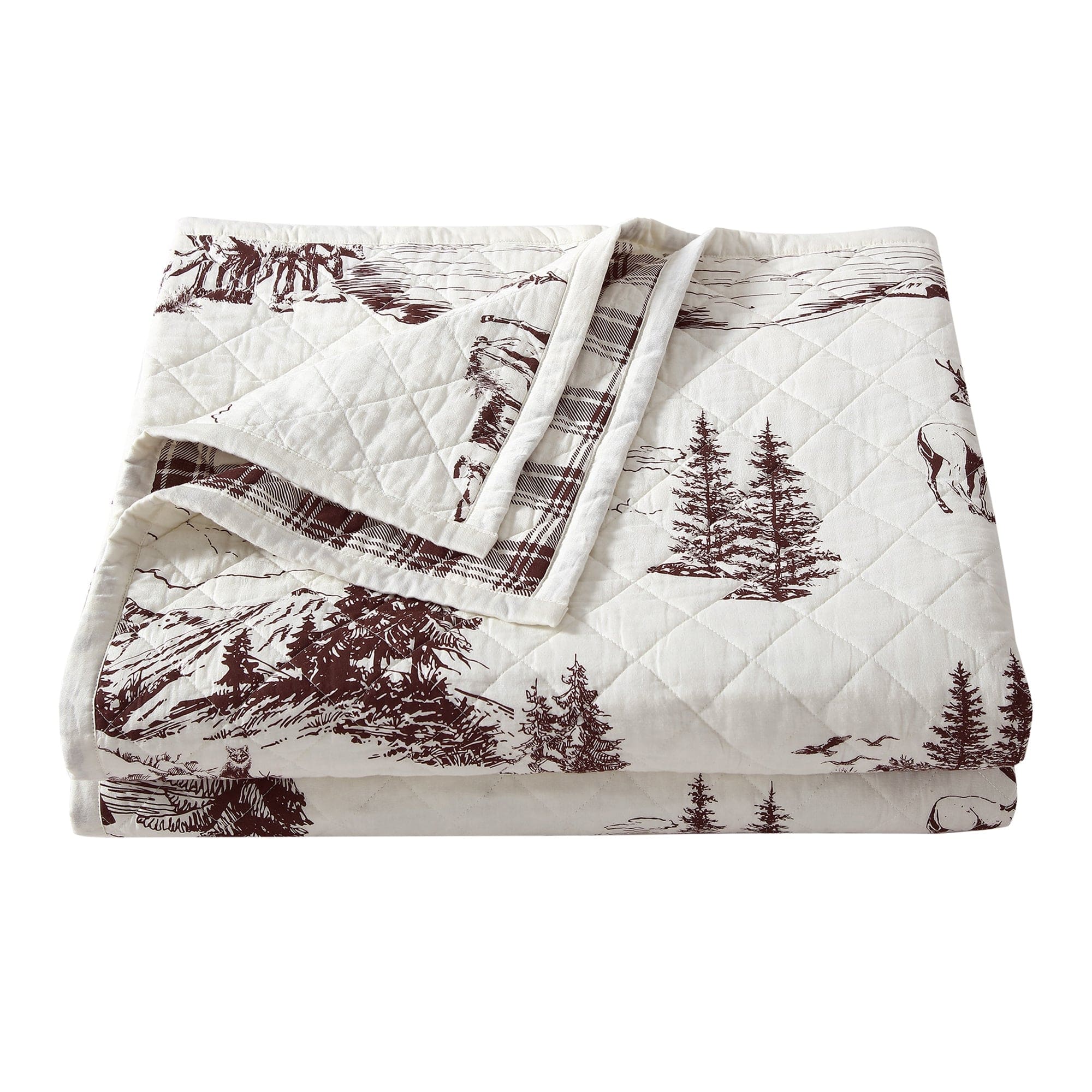 White Pine Reversible Quilt Set Quilt