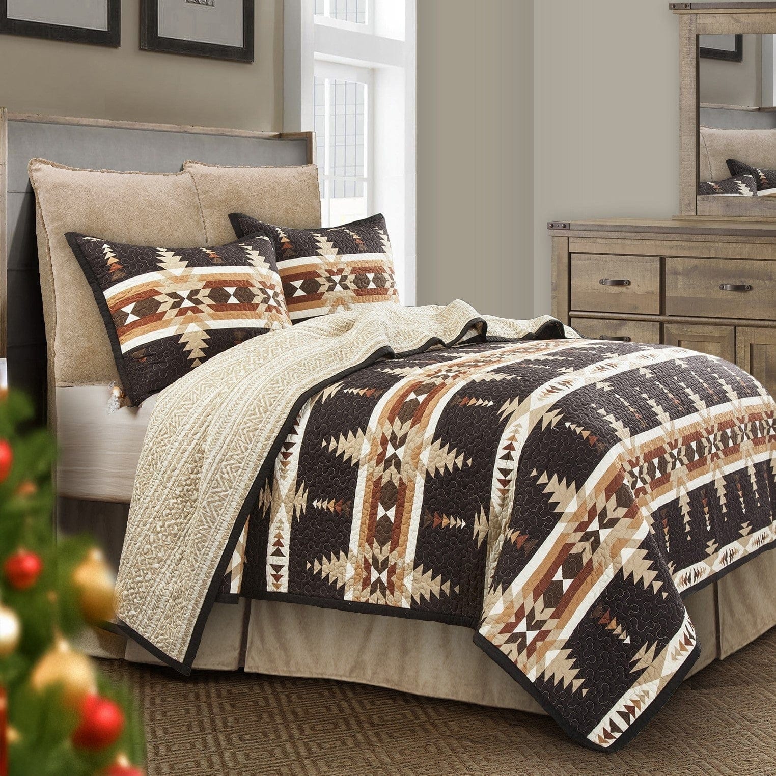 Yosemite Reversible Quilt Set Quilt