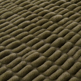 Ruched Rabbit Double-Sided Throw