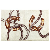 Pierre Equestrian Jacquard Bath & Kitchen Rug Rug