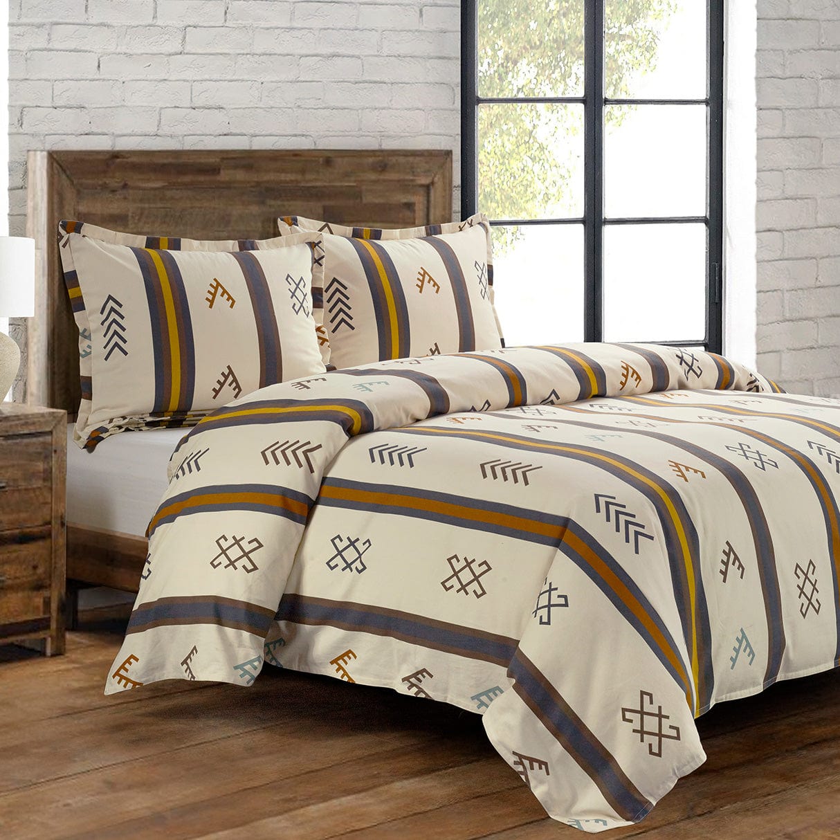 Toluca Canvas Bedding Set Sale-Bedding