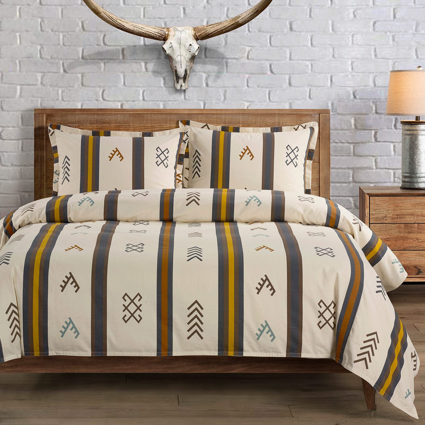 Toluca Canvas Bedding Set Sale-Bedding
