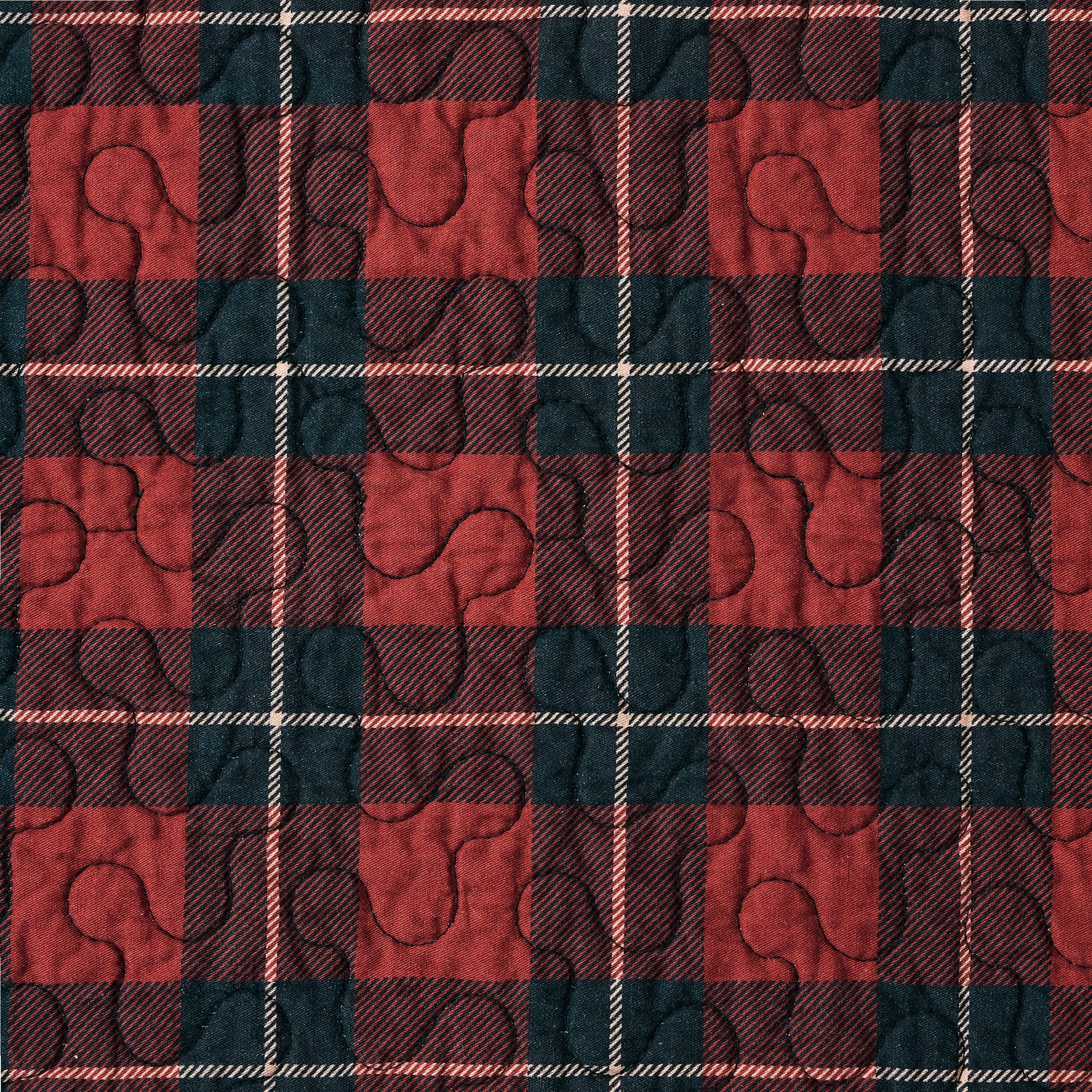 Woodland Plaid Reversible Quilt Set Sale-Bedding