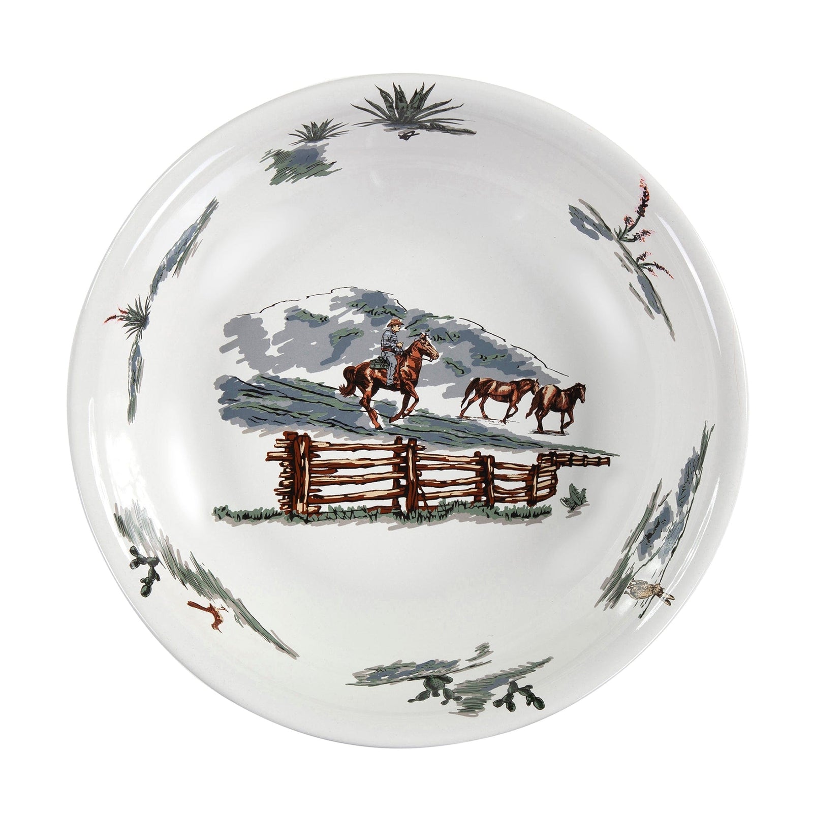 Copy of Ranch Life Ceramic Serving Bowls, Duffle Bag Set of 4 Serving Bowl