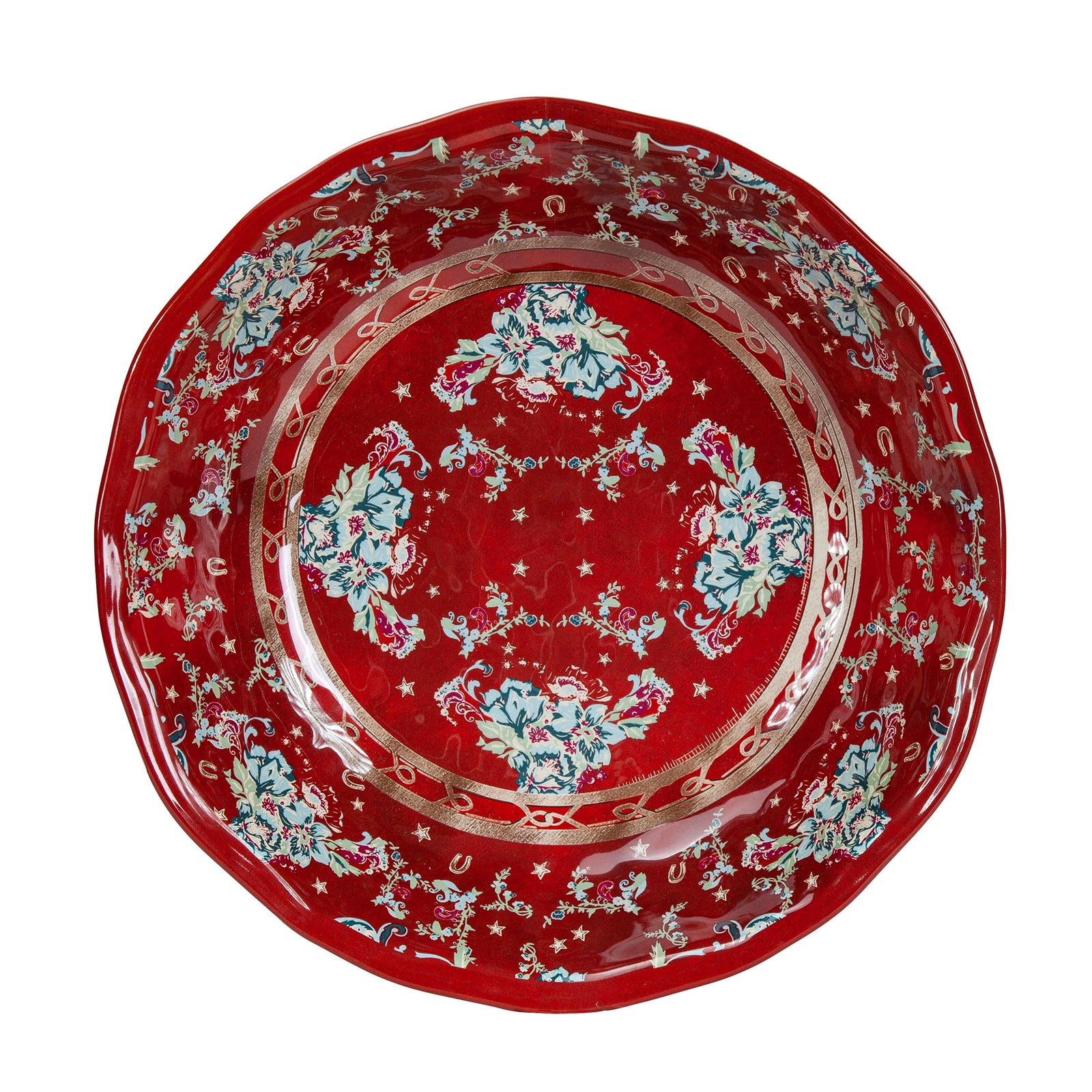 Patchwork Bandana Melamine Serving Bowl Serving Bowl