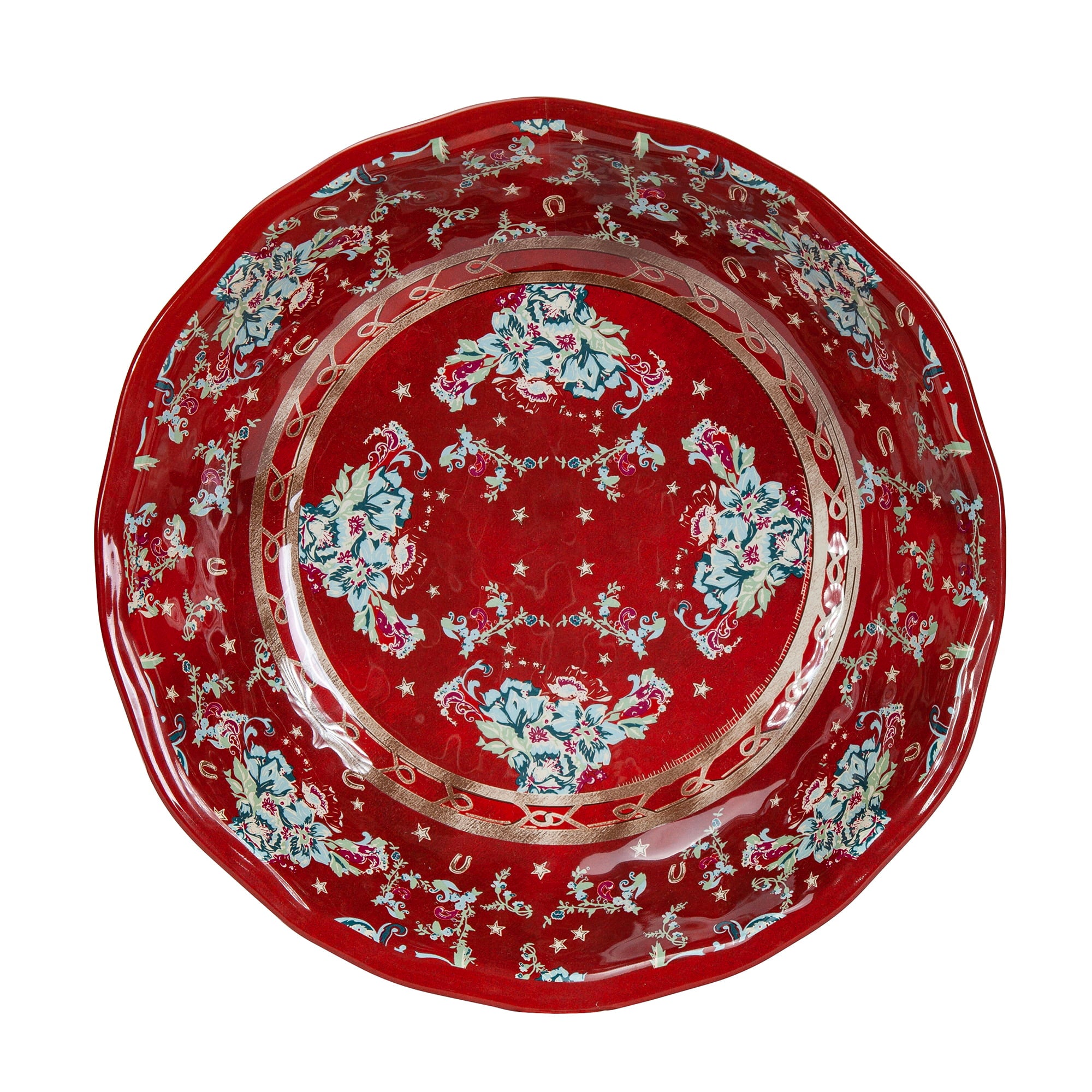 Patchwork Bandana Melamine Serving Bowl Serving Bowl