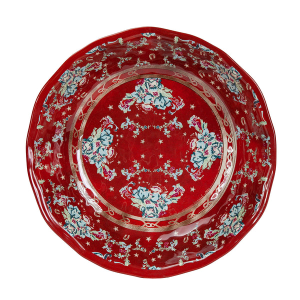 Patchwork Bandana Melamine Serving Bowl