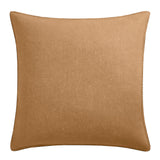 100% European Flax Linen Euro Sham Adobe Sham