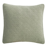 Stonewashed Cotton Gauze Euro Sham Celadon Sham