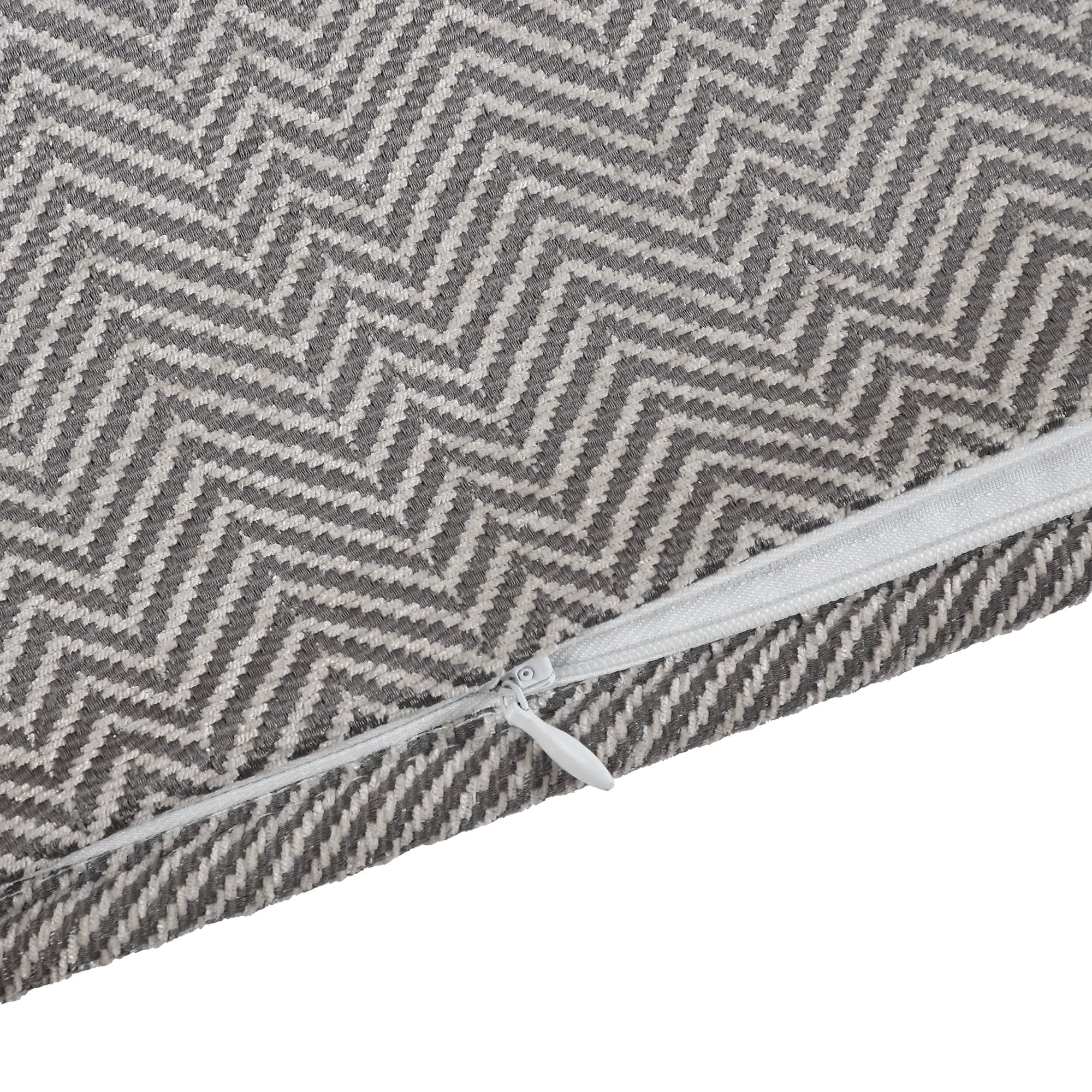 Chenille Herringbone Euro Sham Sham