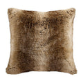 Faux Wolf Fur Euro Sham Sham