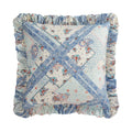 Mirabelle Patchwork Prairie Ruffled Euro Sham Sham