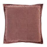 Stonewashed Cotton Canvas Euro Sham Sarsaparilla Sham