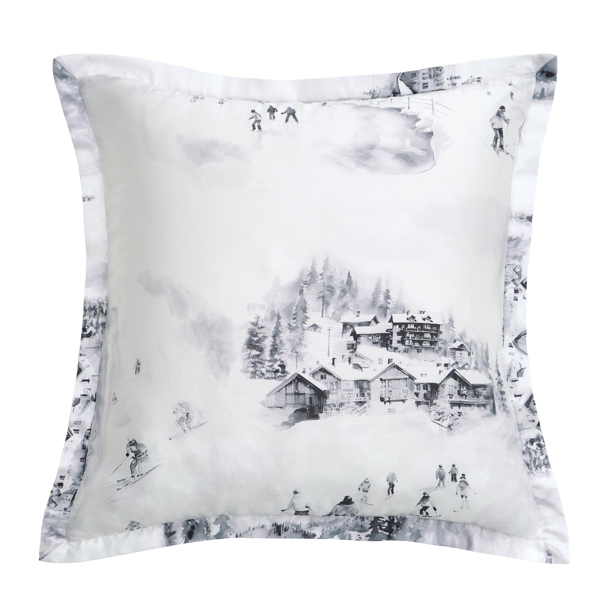 Toile euro pillow sham sale