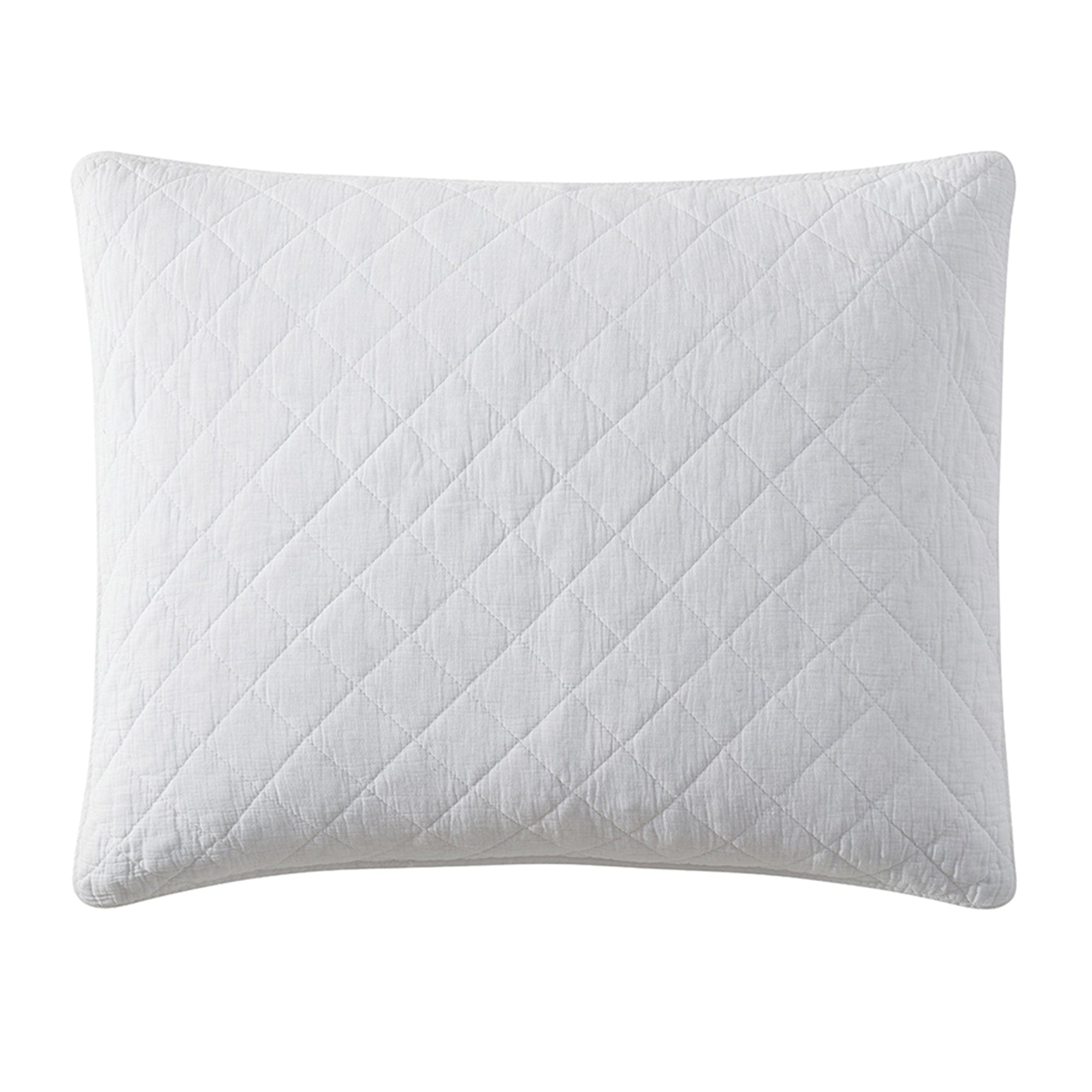 Stonewashed Cotton Gauze Pillow Sham1