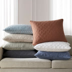 Stonewashed Cotton Gauze Pillow Sham Sham