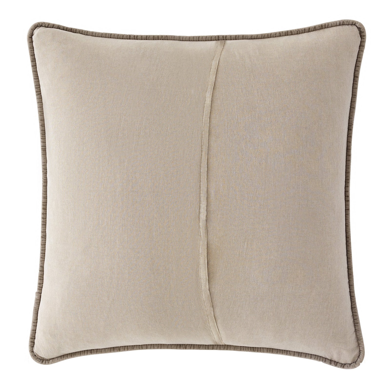 Stonewashed Cotton Quilted Velvet Euro Sham Sham