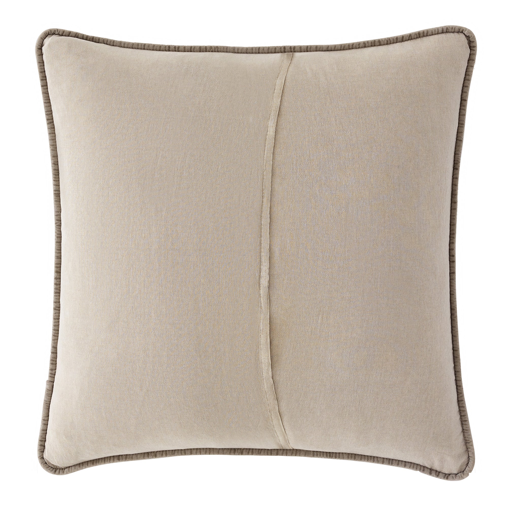 Stonewashed Cotton Quilted Velvet Euro Sham Sham