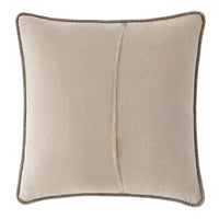 Stonewashed Cotton Quilted Velvet Euro Sham Sham