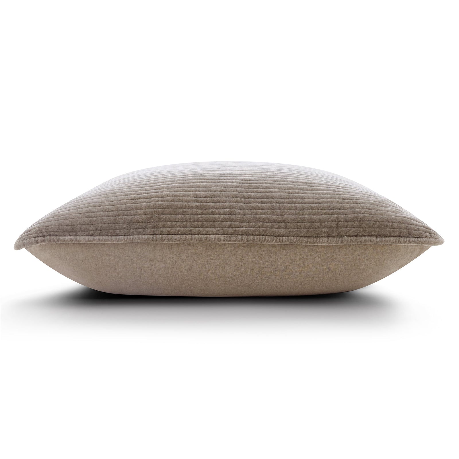 Stonewashed Cotton Quilted Velvet Euro Sham Sham