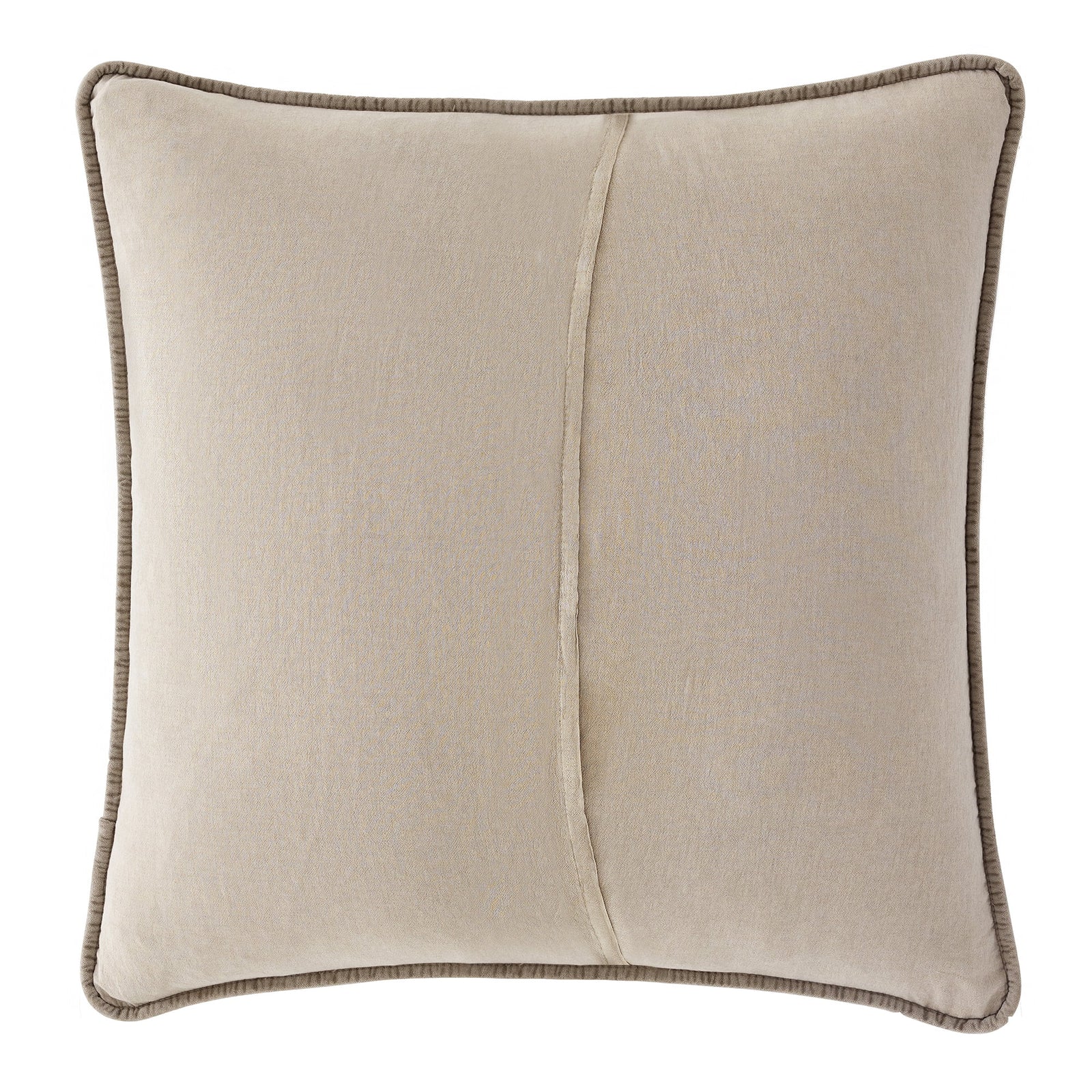 Stonewashed Cotton Quilted Velvet Euro Sham Sham