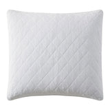 Stonewashed Cotton Gauze Euro Sham Vintage White Sham